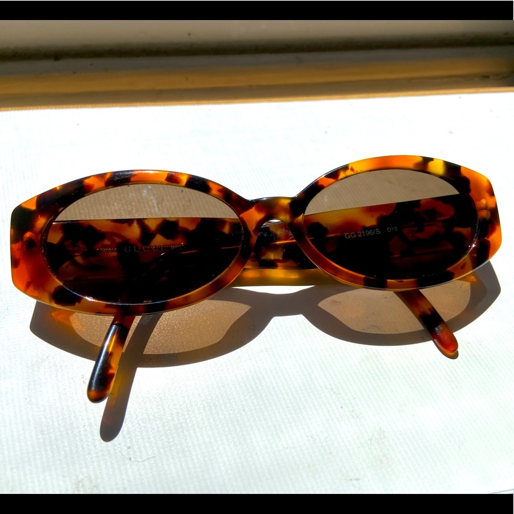 VINTAGE 90’s Gucci GG 2196/S Sunglasses Tortoiseshell